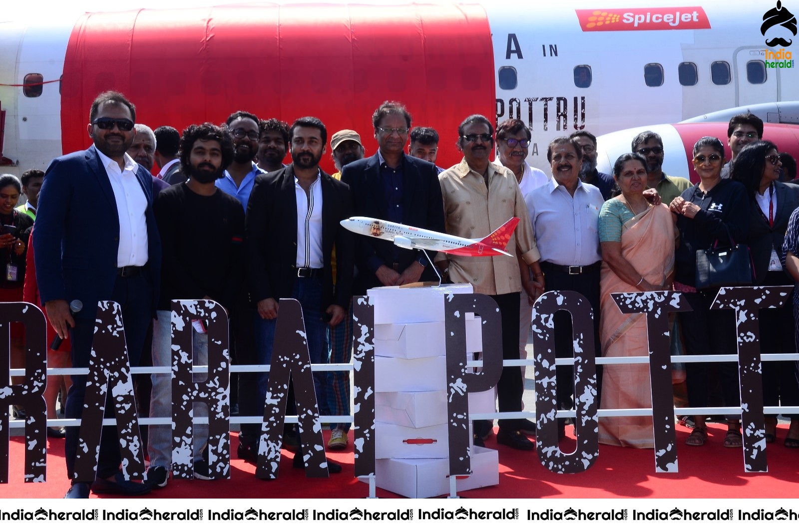 Tamil Movie Soorarai Potru Audio Launch Photos at Spice Jet in Chennai Set 1