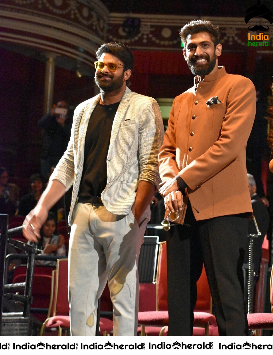 Team Baahubali at the Screening of Baahubali The Beginning at Royal Albert Hall with live orchestration Set 1