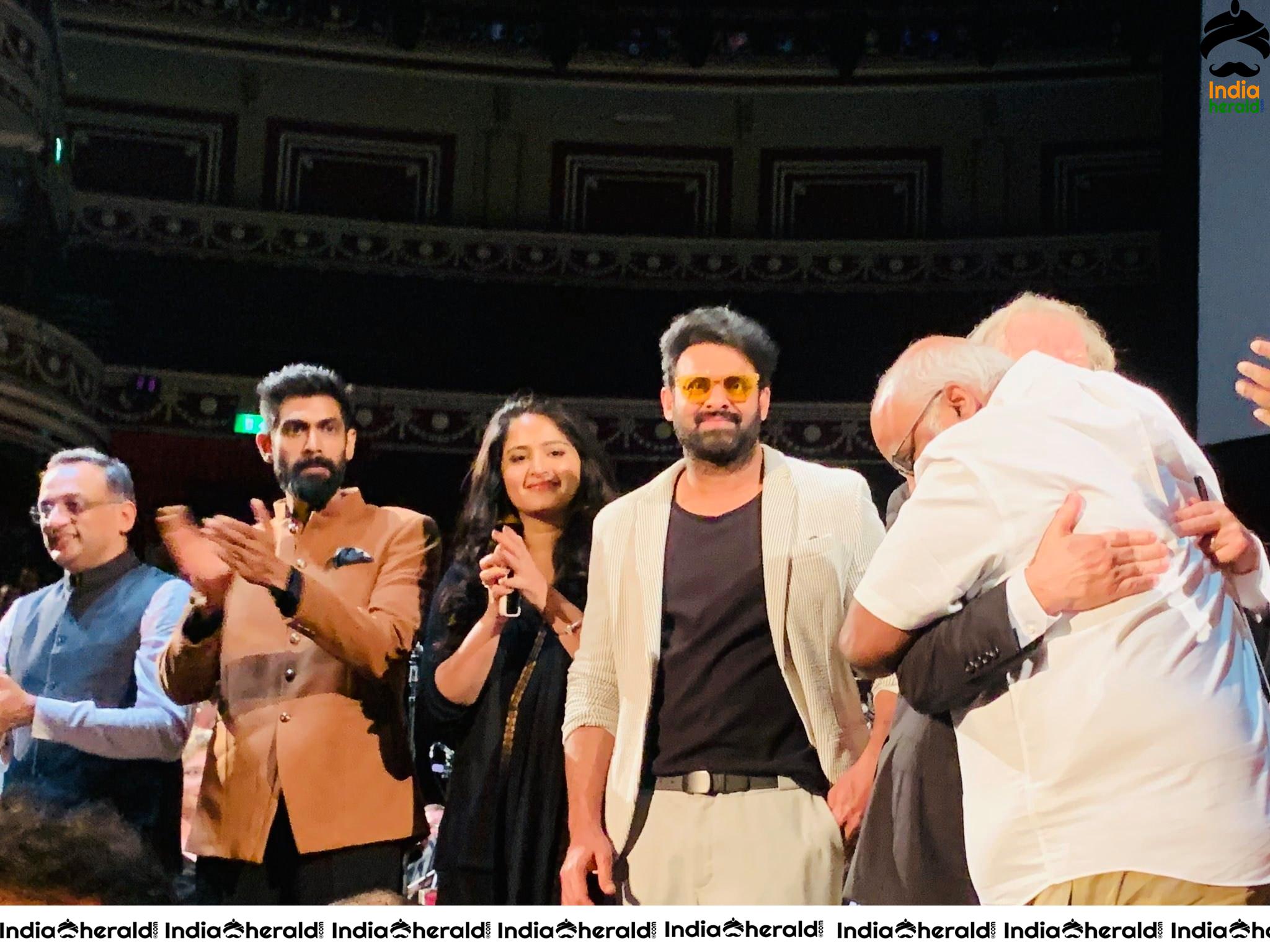 Team Baahubali at the Screening of Baahubali The Beginning at Royal Albert Hall with live orchestration Set 2