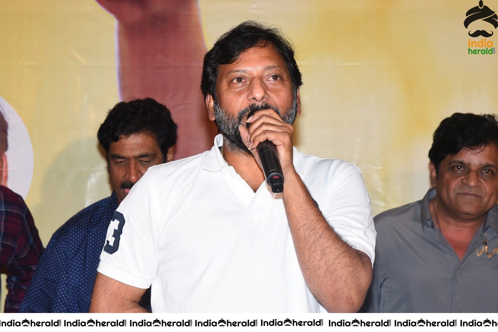 Telugu Director Speech at Ragala 24 Gantallo Song Launch Press Meet Set 2