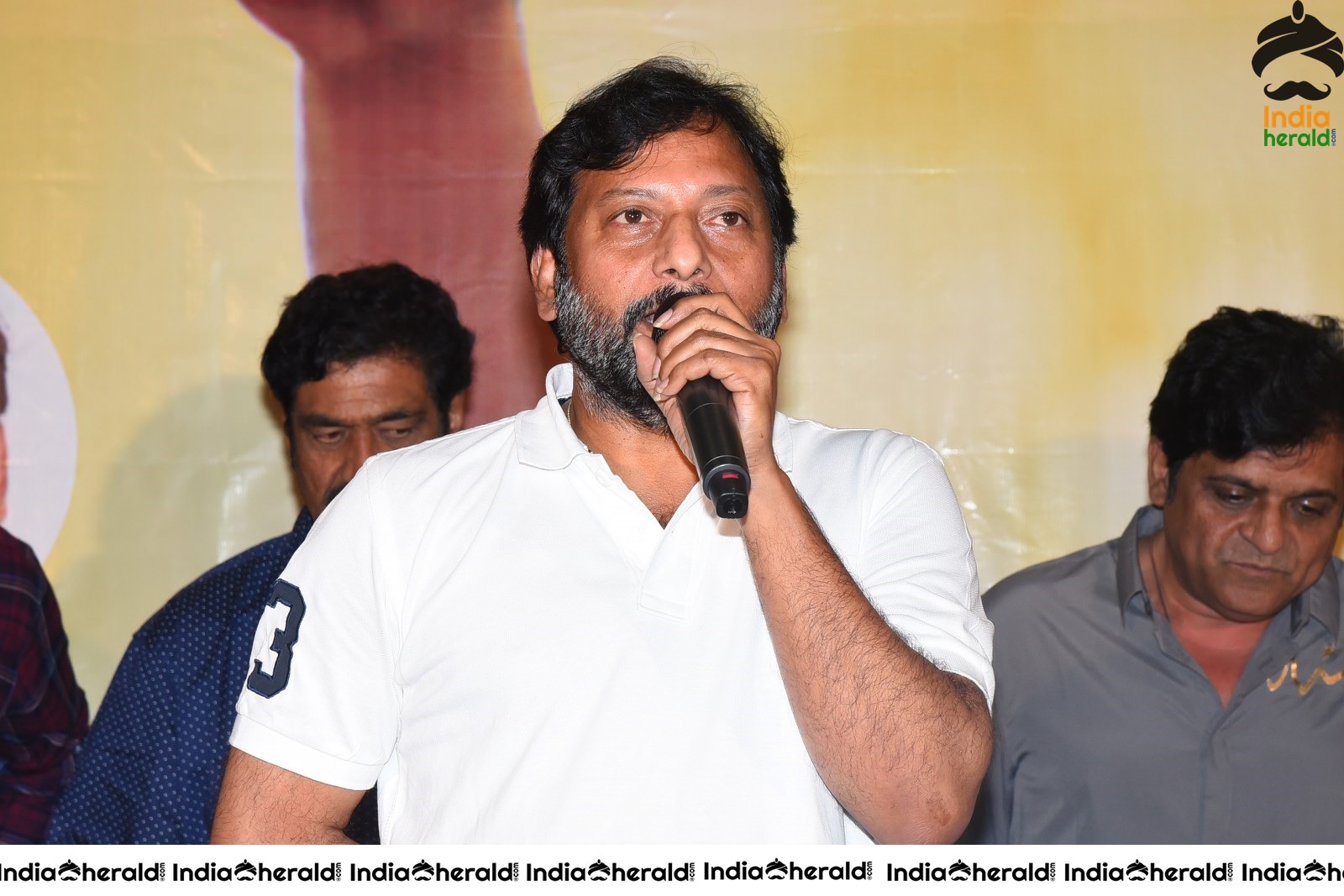 Telugu Director Speech at Ragala 24 Gantallo Song Launch Press Meet Set 2