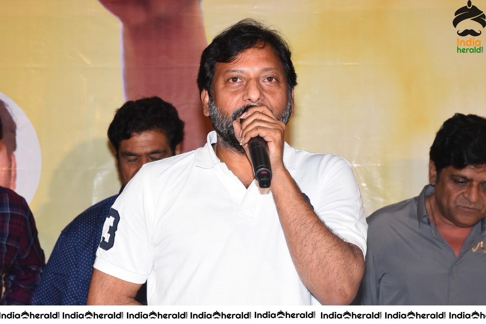 Telugu Director Speech at Ragala 24 Gantallo Song Launch Press Meet Set 2