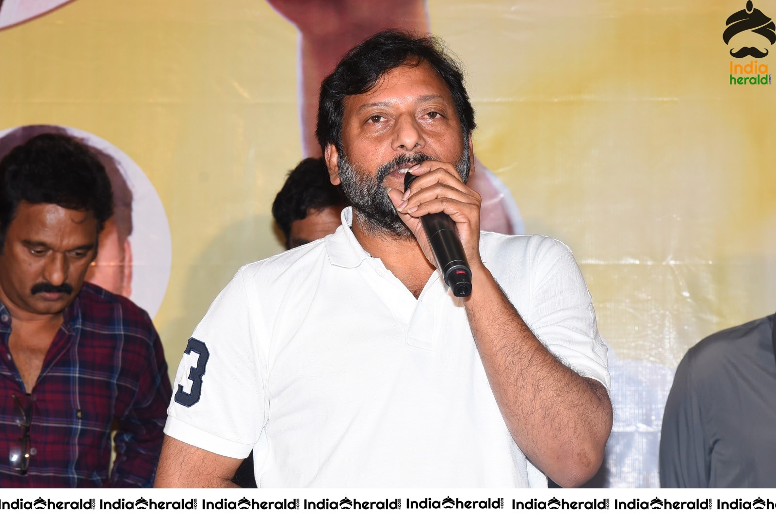 Telugu Director Speech at Ragala 24 Gantallo Song Launch Press Meet Set 2