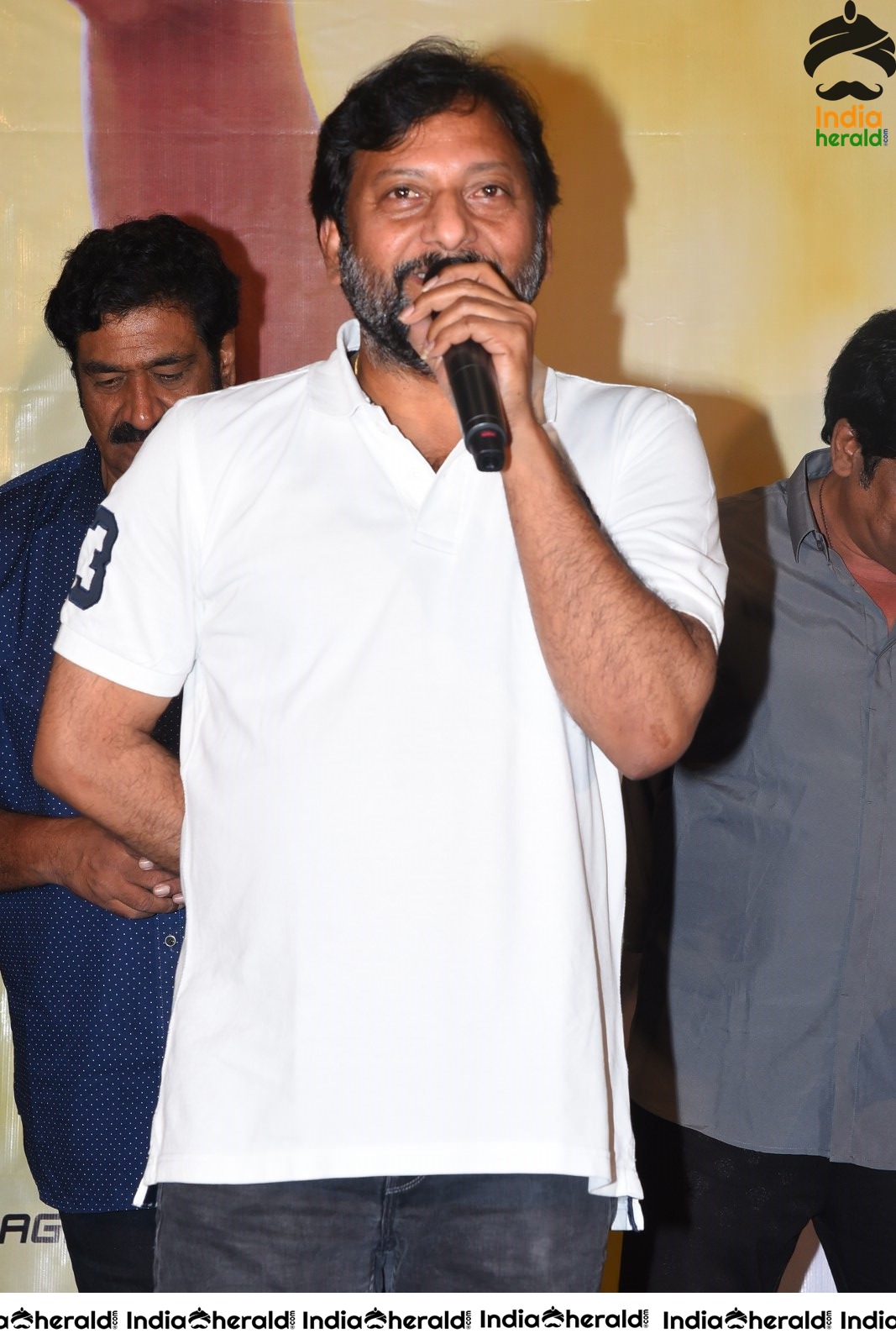 Telugu Director Speech at Ragala 24 Gantallo Song Launch Press Meet Set 2