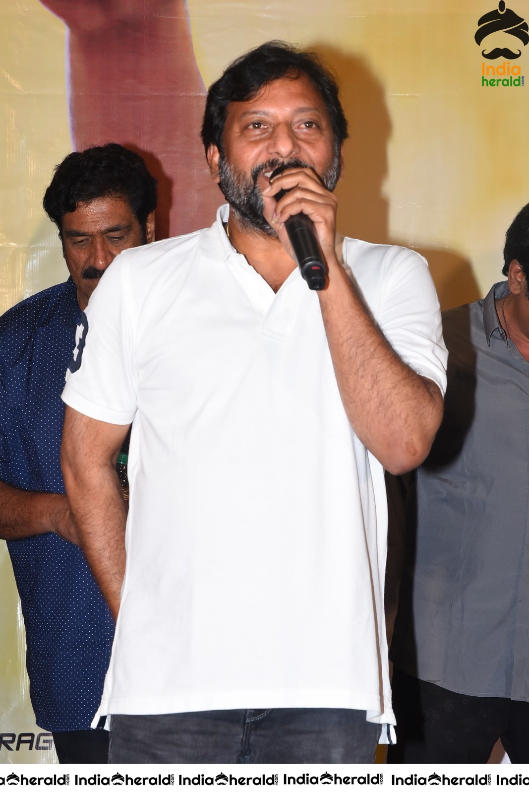 Telugu Director Speech at Ragala 24 Gantallo Song Launch Press Meet Set 2