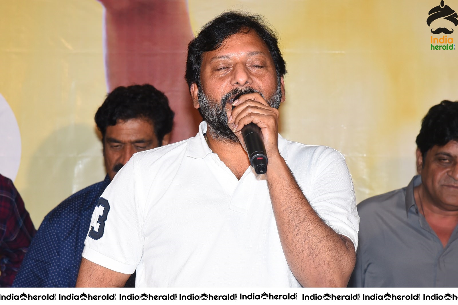 Telugu Director Speech at Ragala 24 Gantallo Song Launch Press Meet Set 2