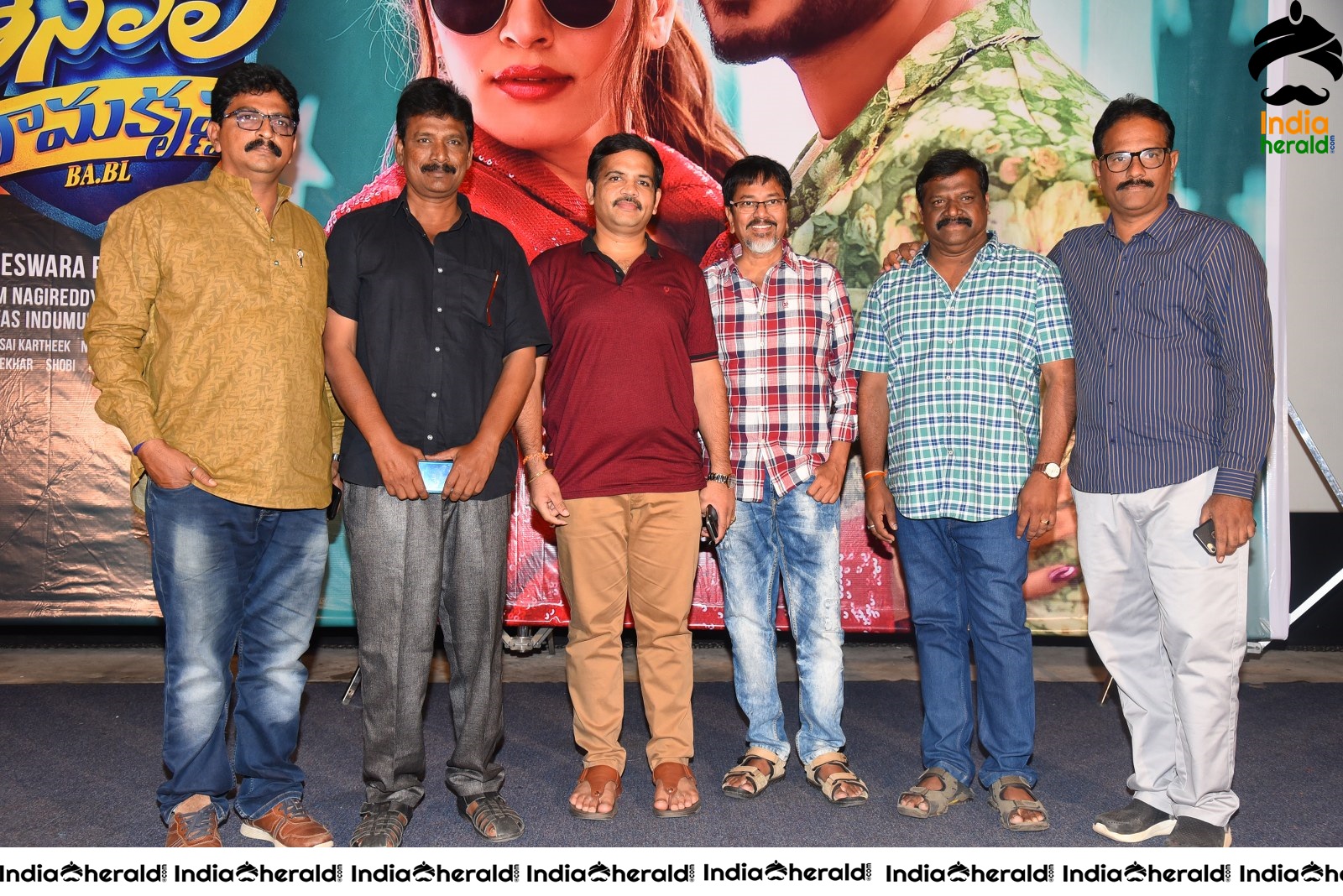 Tenali Ramakrishna BA BL Movie Press Meet Set 1