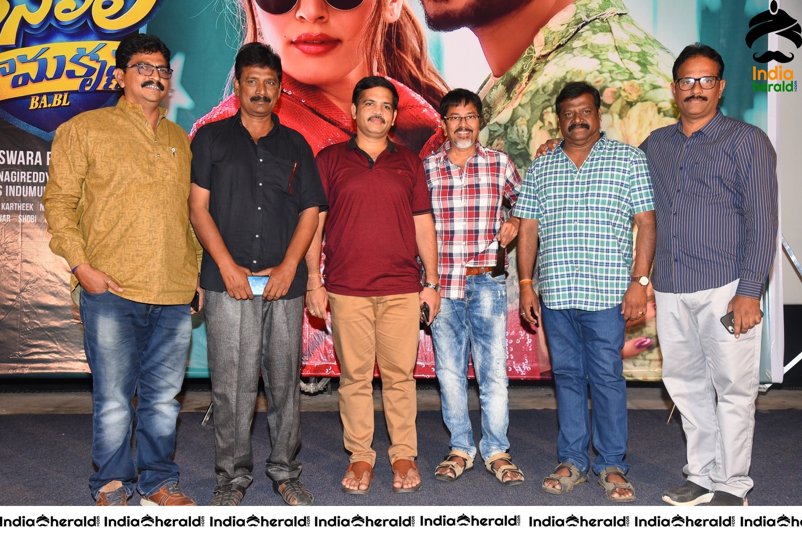 Tenali Ramakrishna BA BL Movie Press Meet Set 1