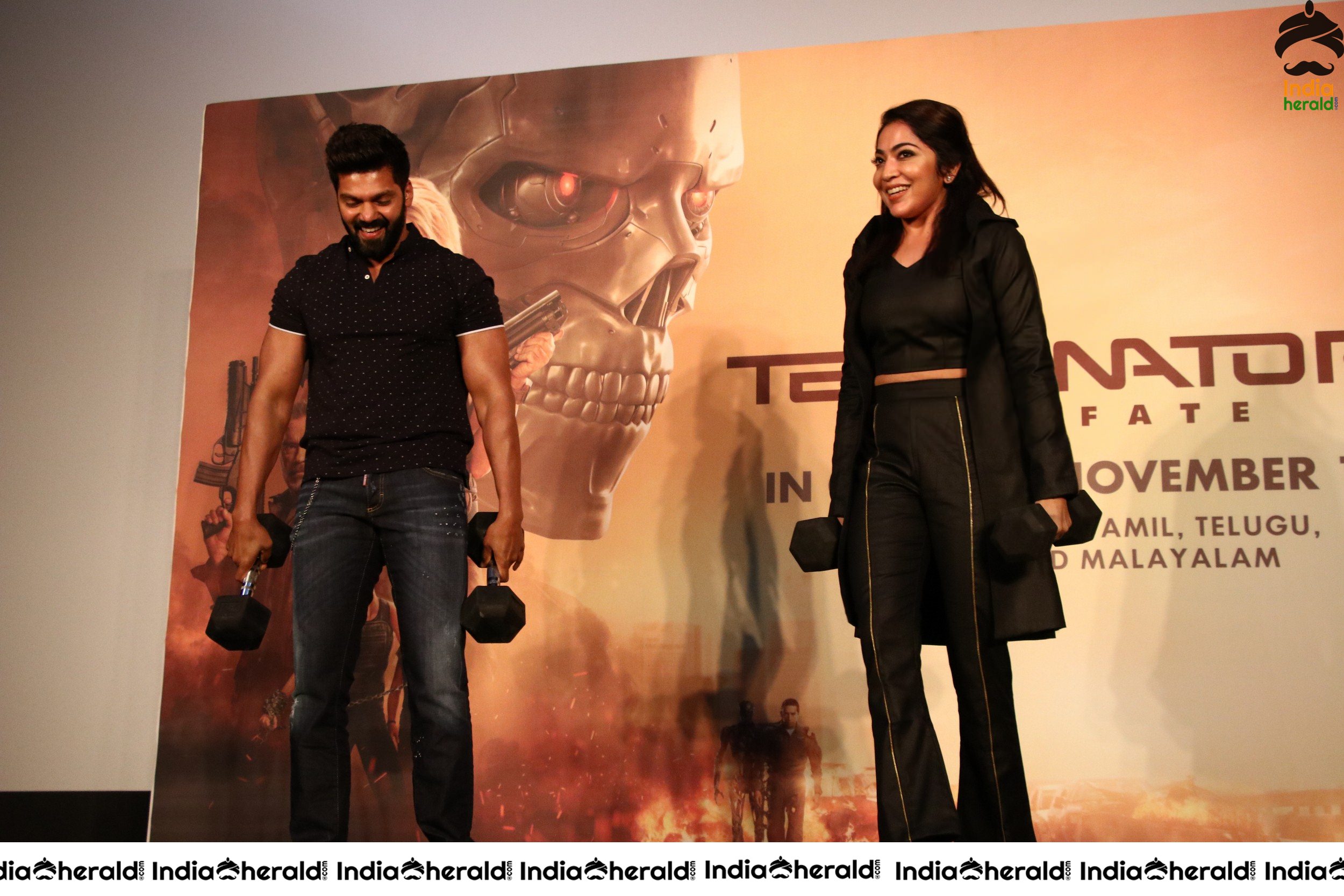Terminator Dark Fate Tamil Press Meet Stills