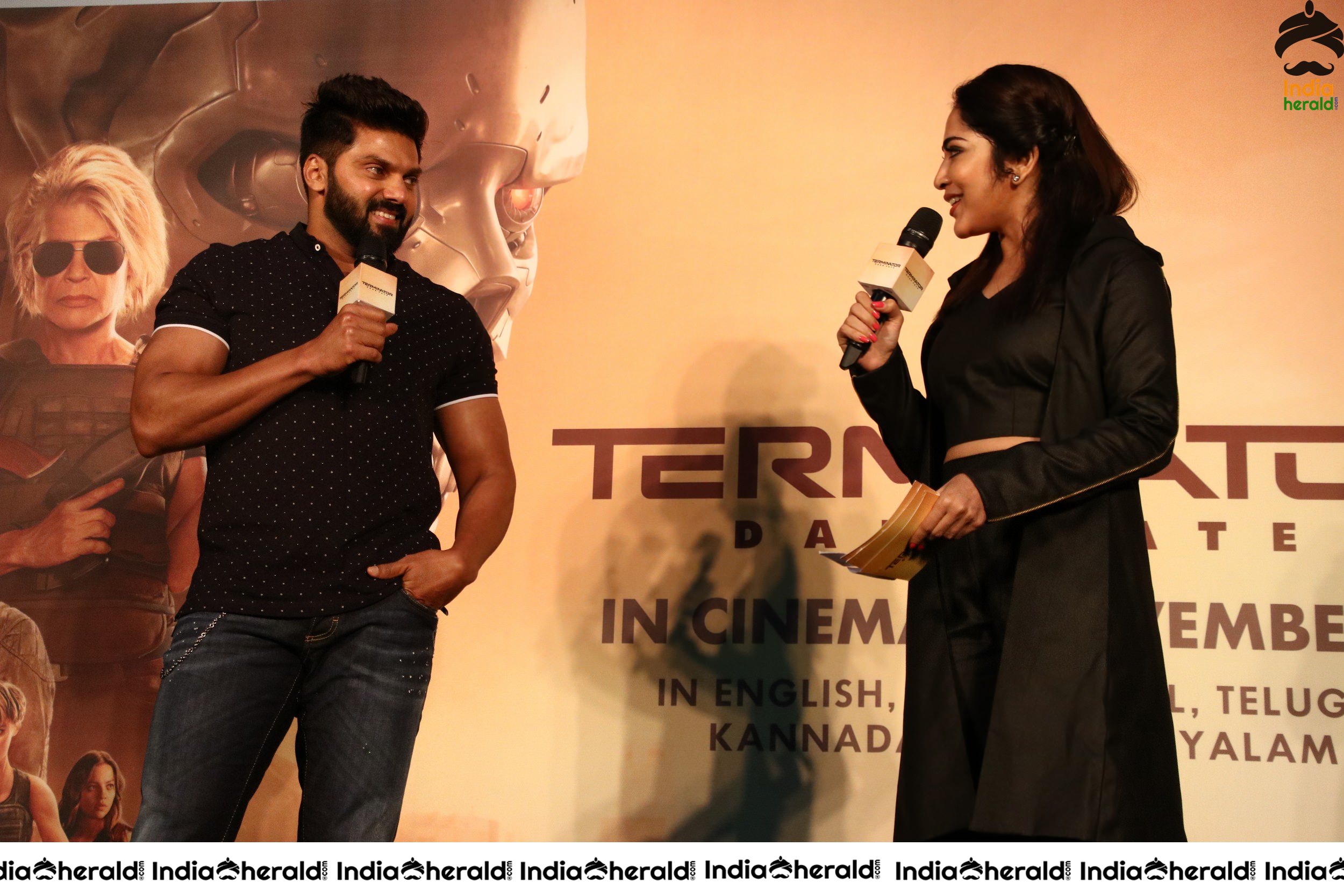 Terminator Dark Fate Tamil Press Meet Stills
