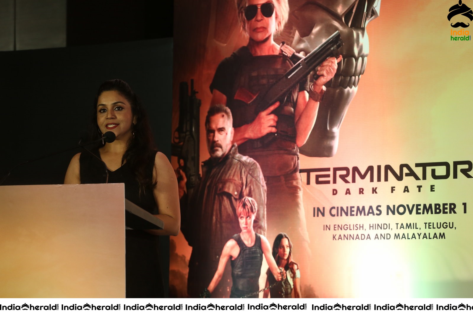 Terminator Dark Fate Telugu Trailer Launch by Vijay Deverakonda Set 3
