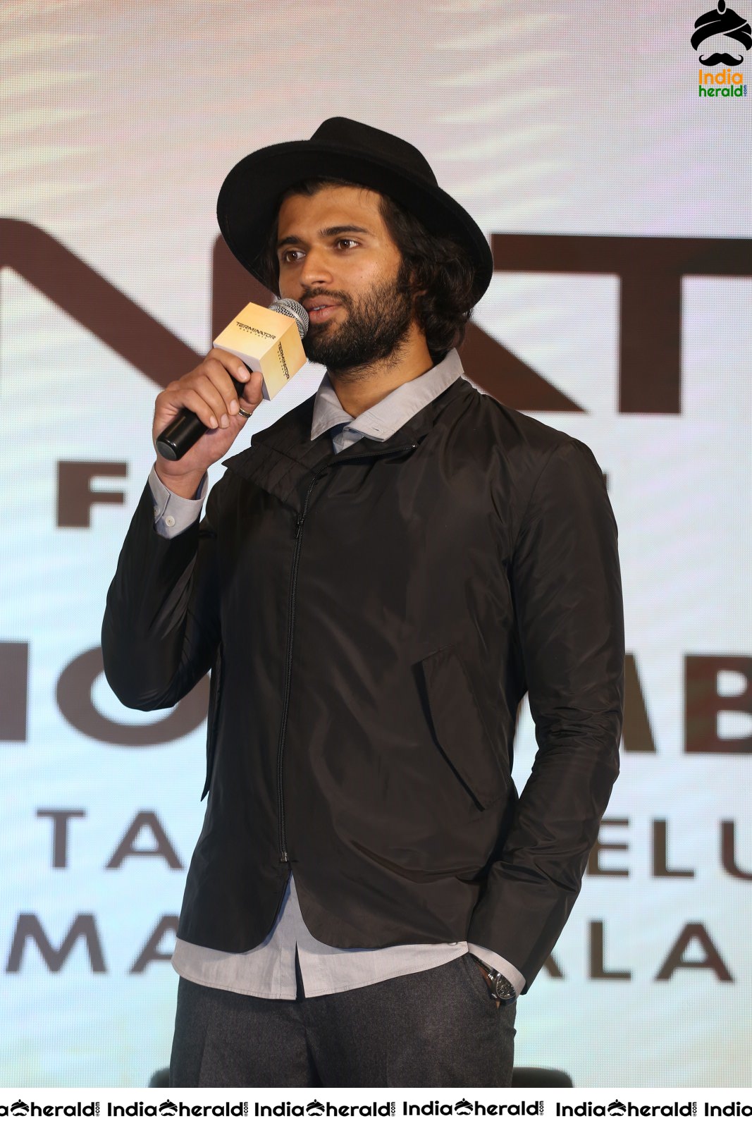 Terminator Dark Fate Telugu Trailer Launch by Vijay Deverakonda Set 4