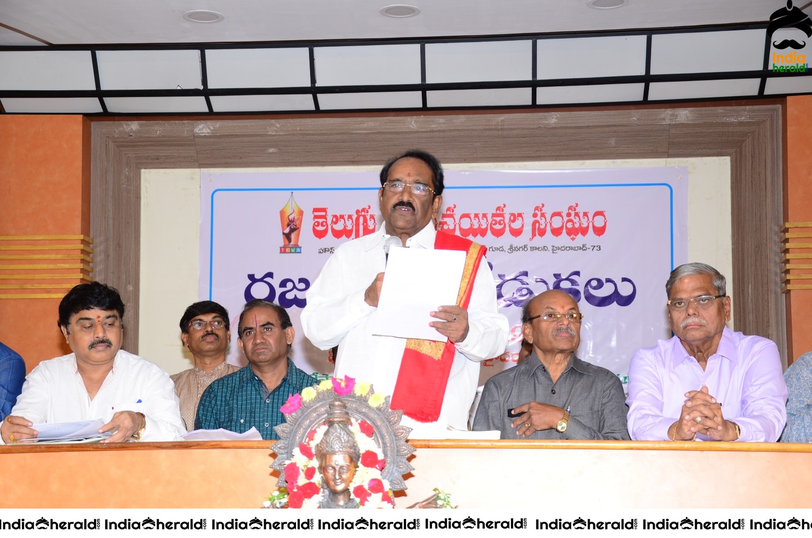 The Press Meet About Telugu Cine Writers Association Rajathothsavam Set 2