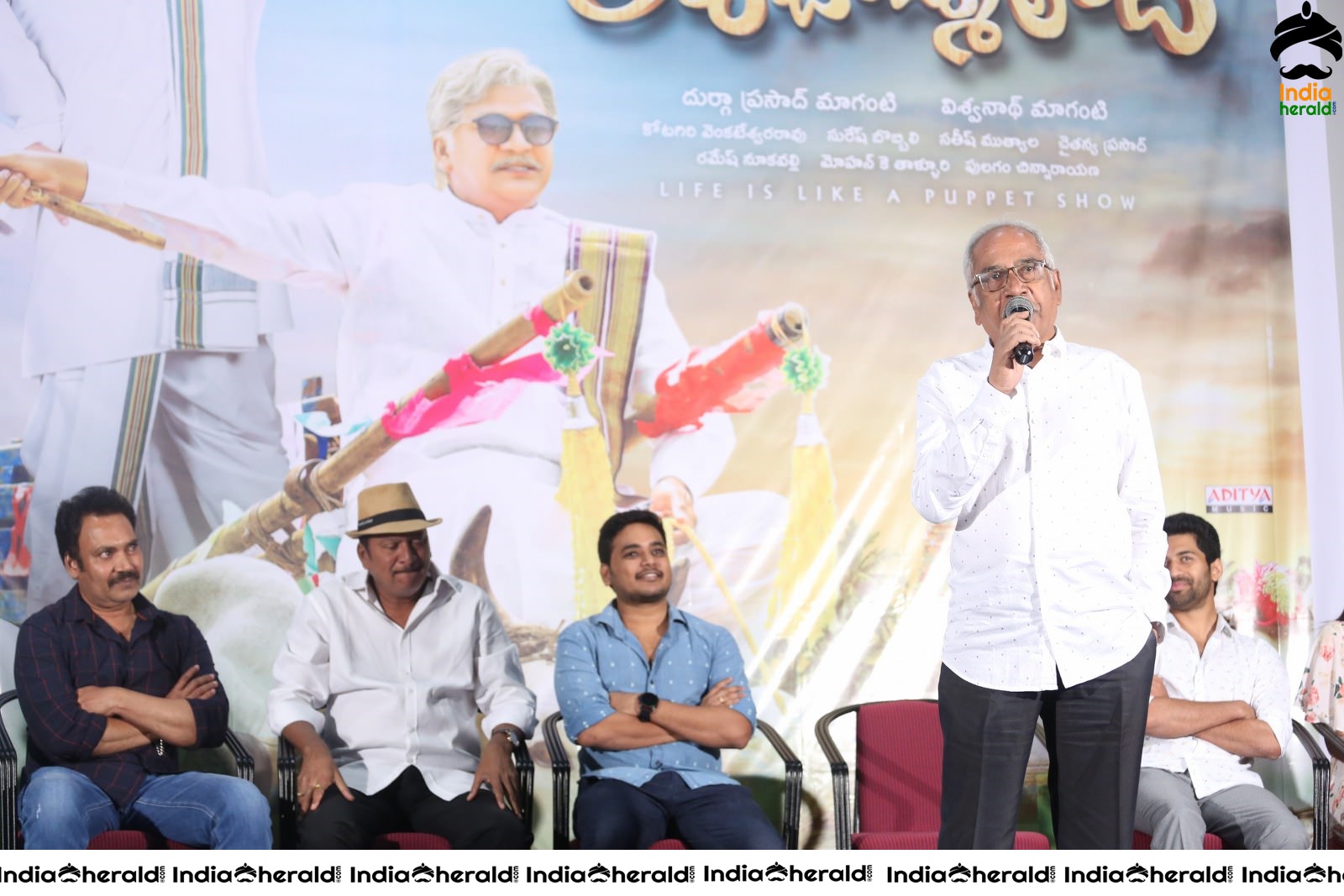 Tholubommalata Movie Press Meet Stills Set 1