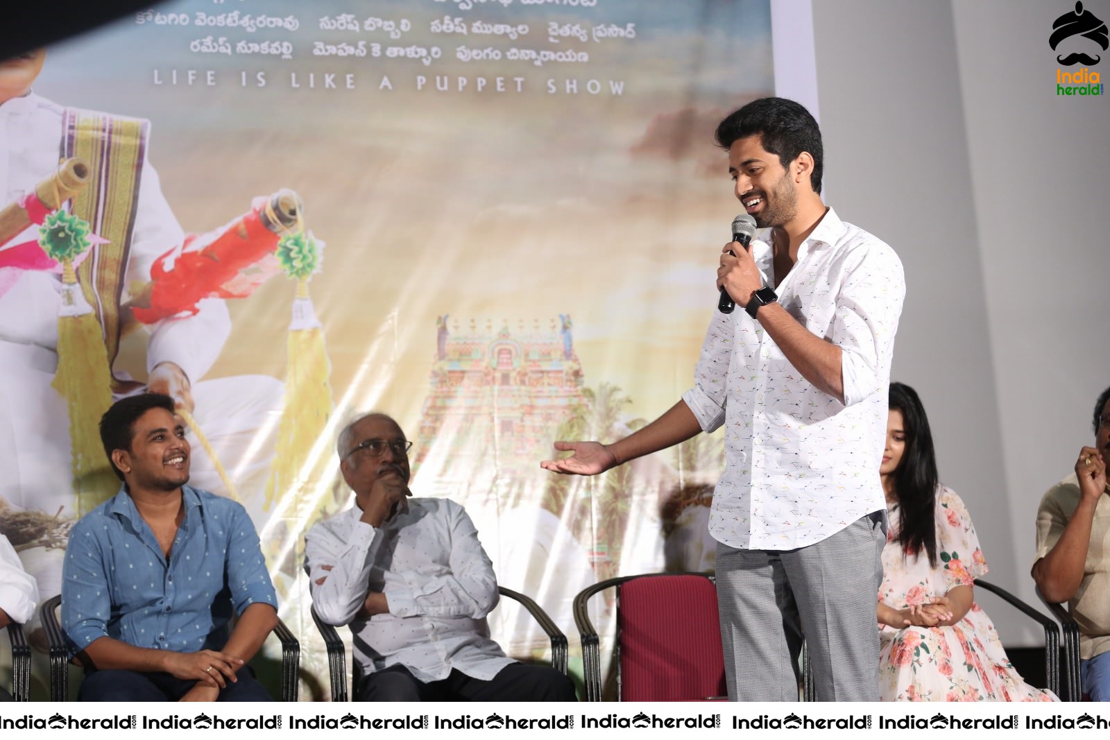 Tholubommalata Movie Press Meet Stills Set 3