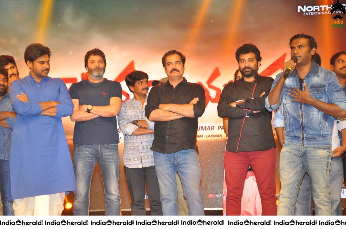 Unseen Happy Throwback Photos of Katamarayudu Event Set 1