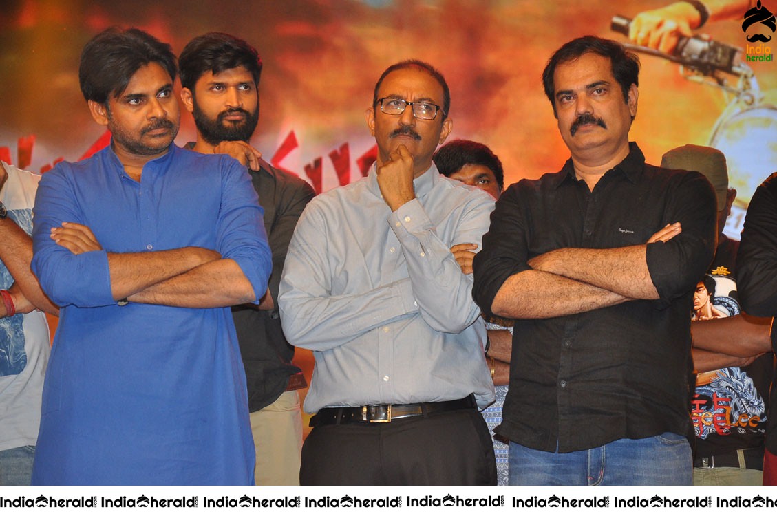 Unseen Happy Throwback Photos of Katamarayudu Event Set 2