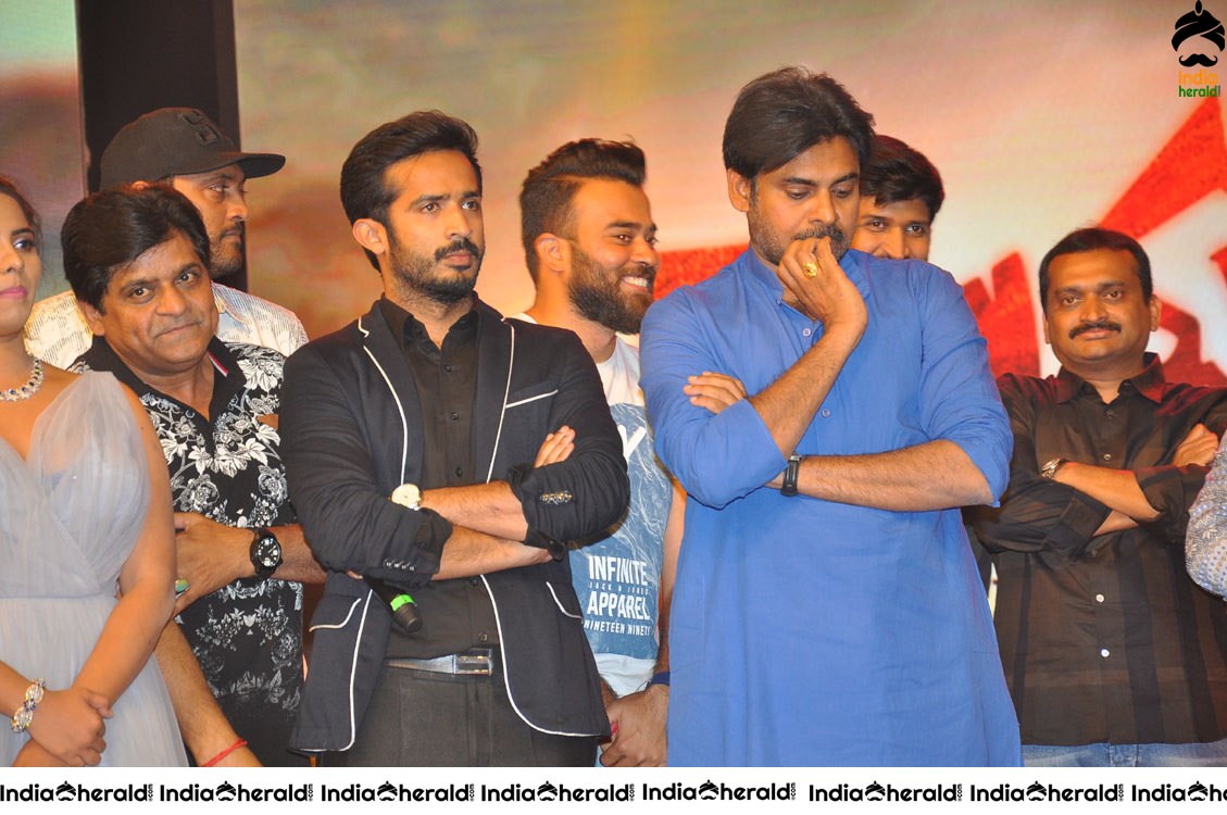 Unseen Happy Throwback Photos of Katamarayudu Event Set 3