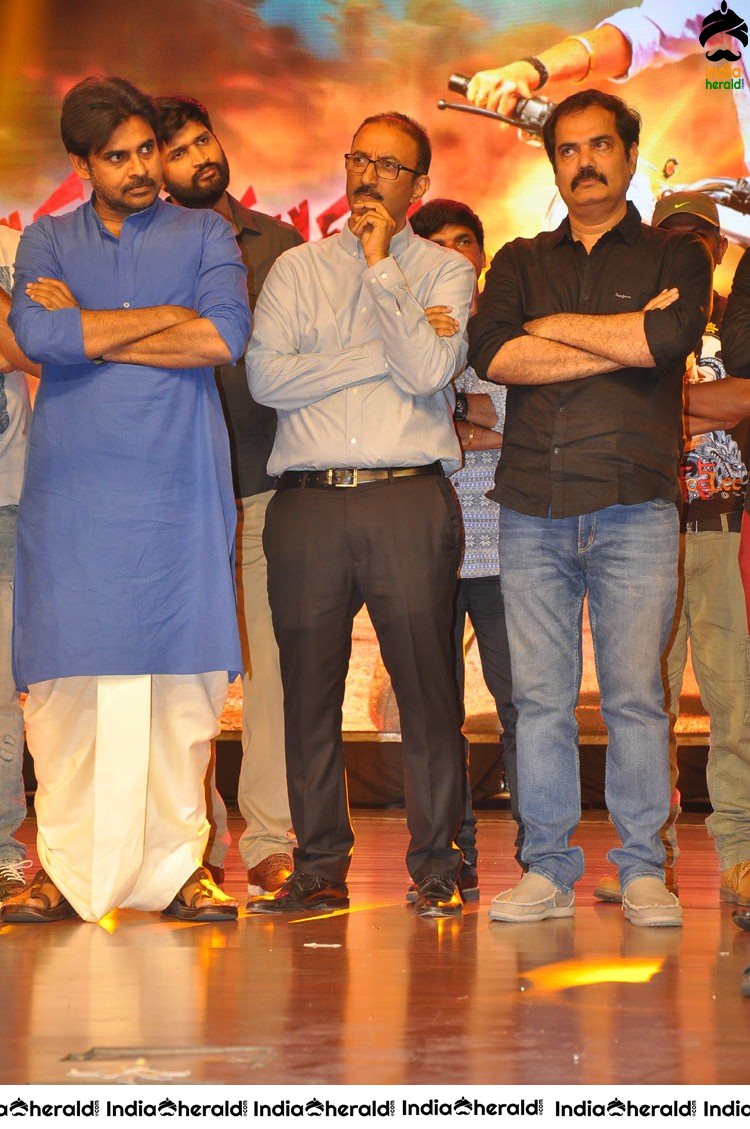 Unseen Happy Throwback Photos of Katamarayudu Event Set 5