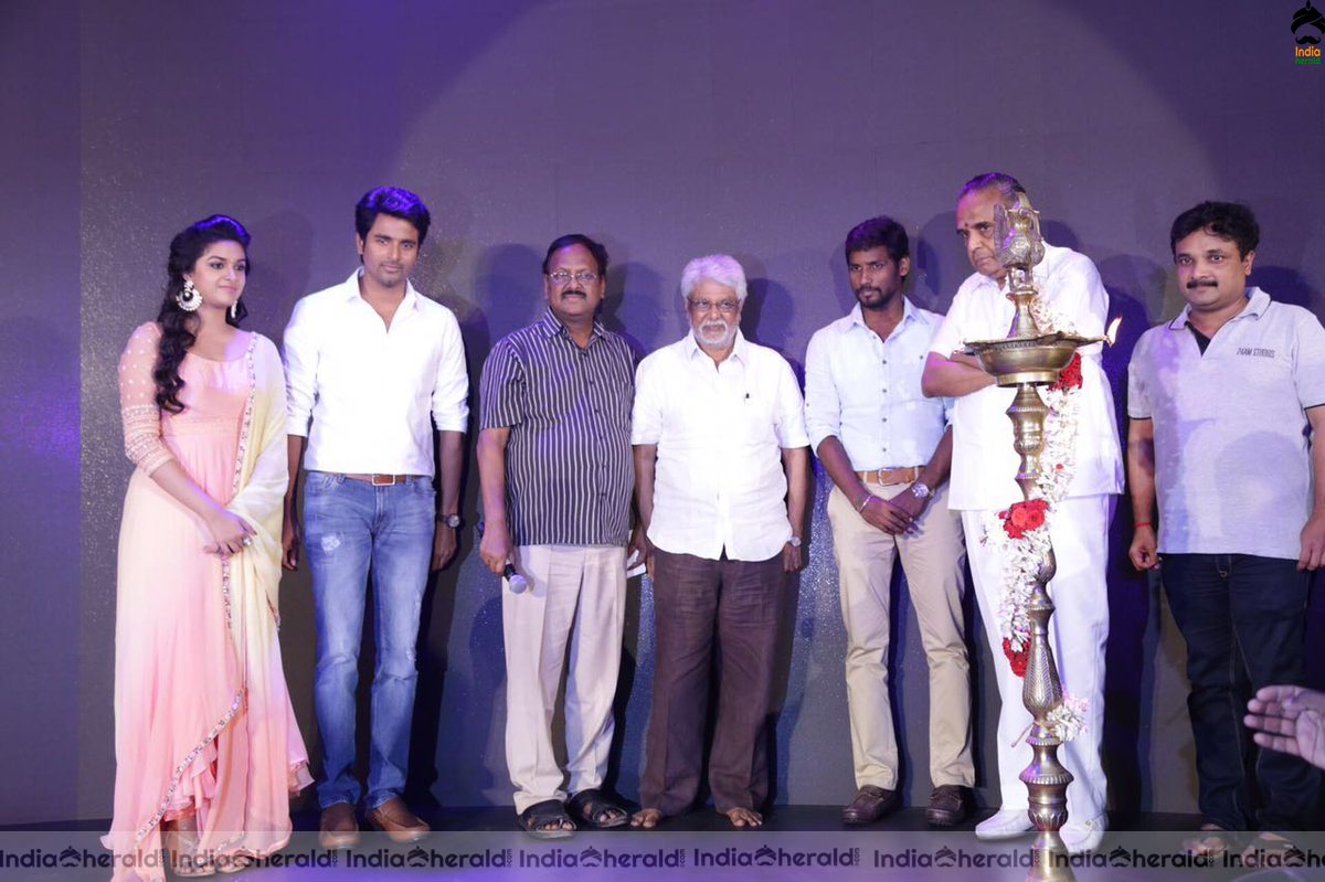 Unseen Photos from Remo Launch Event featuring SK and Keerthy Suresh Set 5