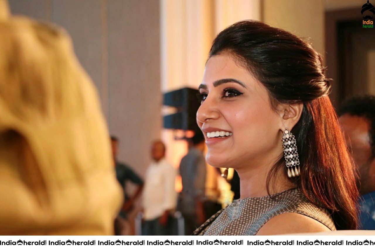 Unseen Photos of Samantha with Simran and Siva Karthikeyan at SeemaRaja Event Set 1