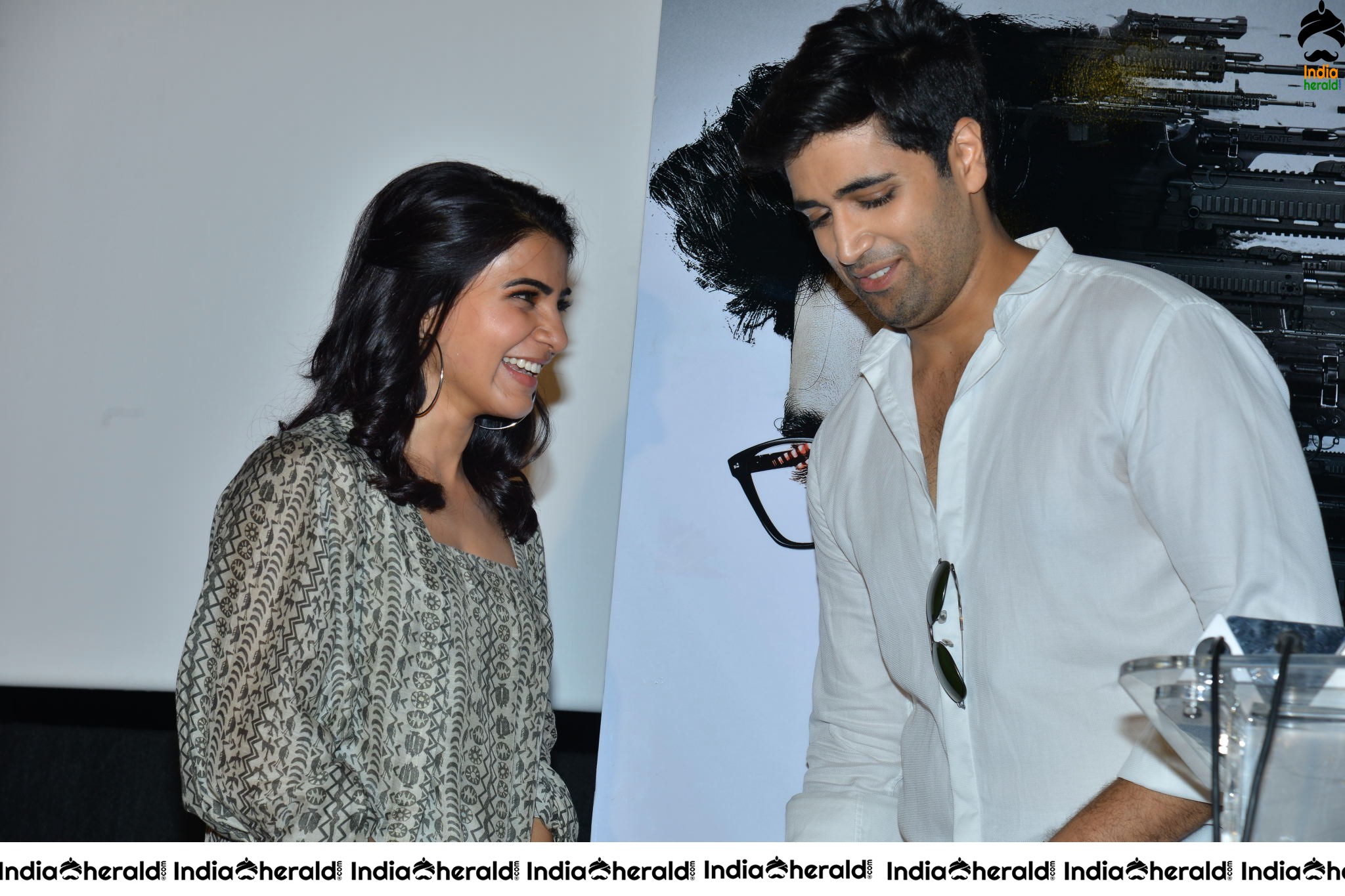 Unseen Throwback Goodachari Event Photos featuring Samantha and Adivi Sesh Set 1