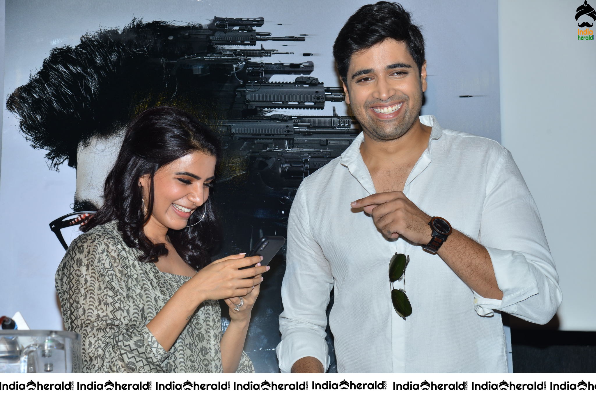 Unseen Throwback Goodachari Event Photos featuring Samantha and Adivi Sesh Set 2