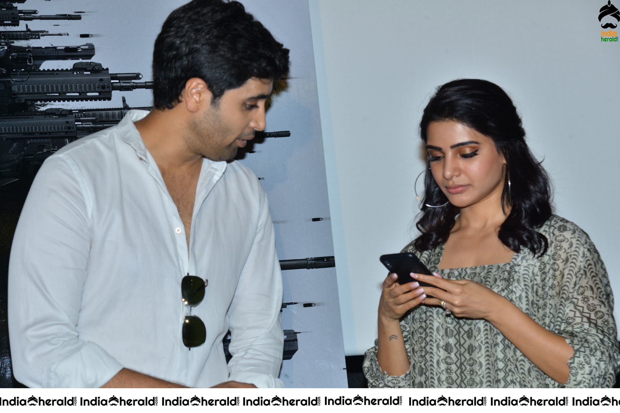 Unseen Throwback Goodachari Event Photos featuring Samantha and Adivi Sesh Set 2