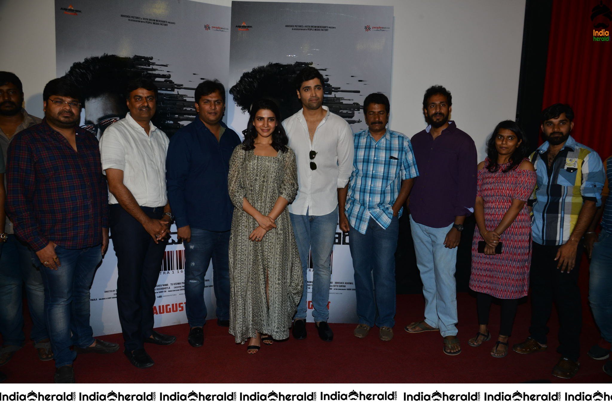 Unseen Throwback Goodachari Event Photos featuring Samantha and Adivi Sesh Set 3