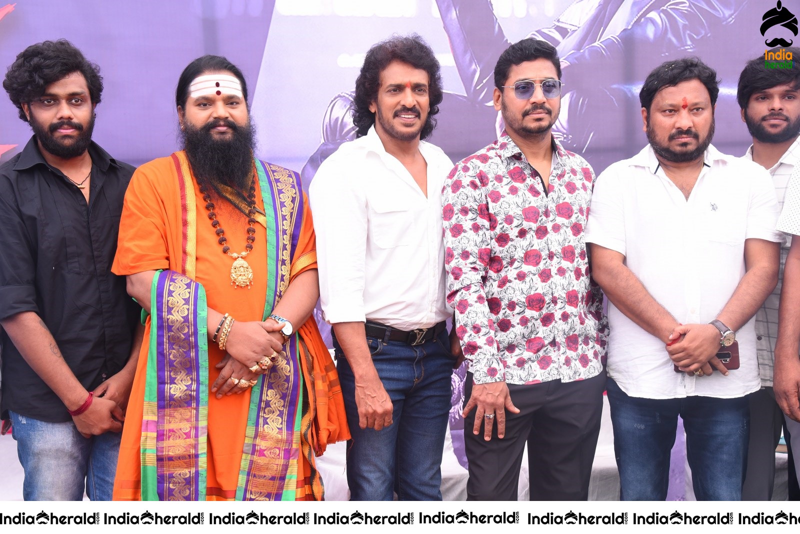 Upendra Kabza Movie Opening Stills Set 4