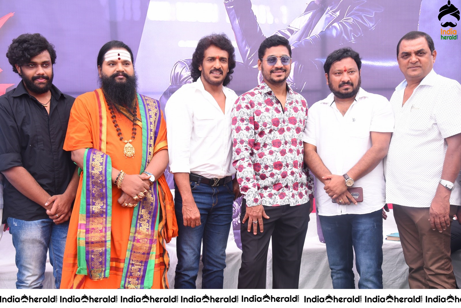 Upendra Kabza Movie Opening Stills Set 5