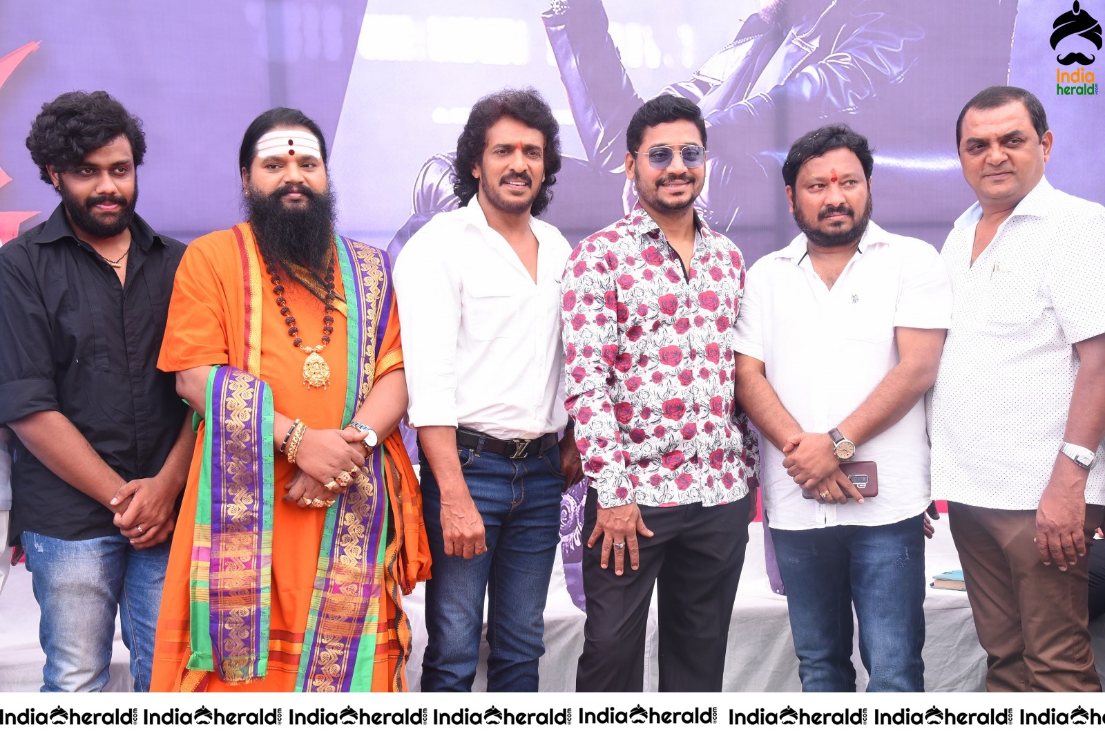 Upendra Kabza Movie Opening Stills Set 5