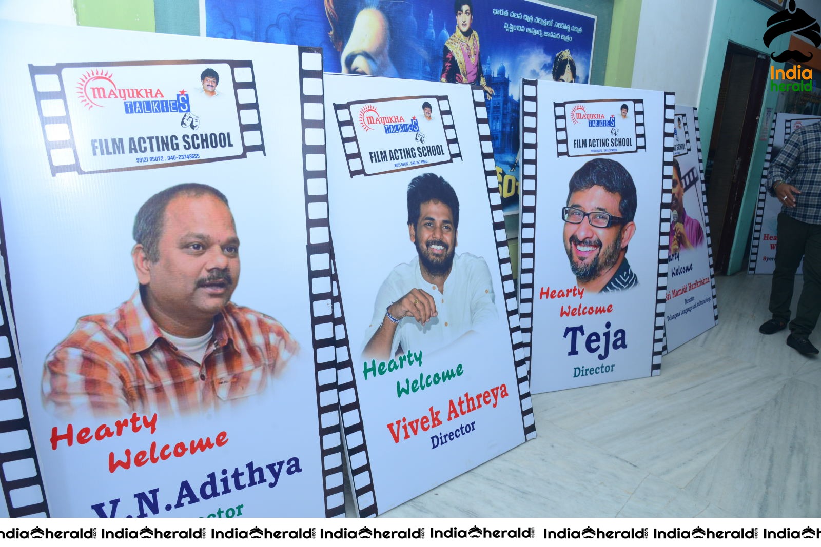 Uttj Mayukha Film Acting School Press meet Set 1