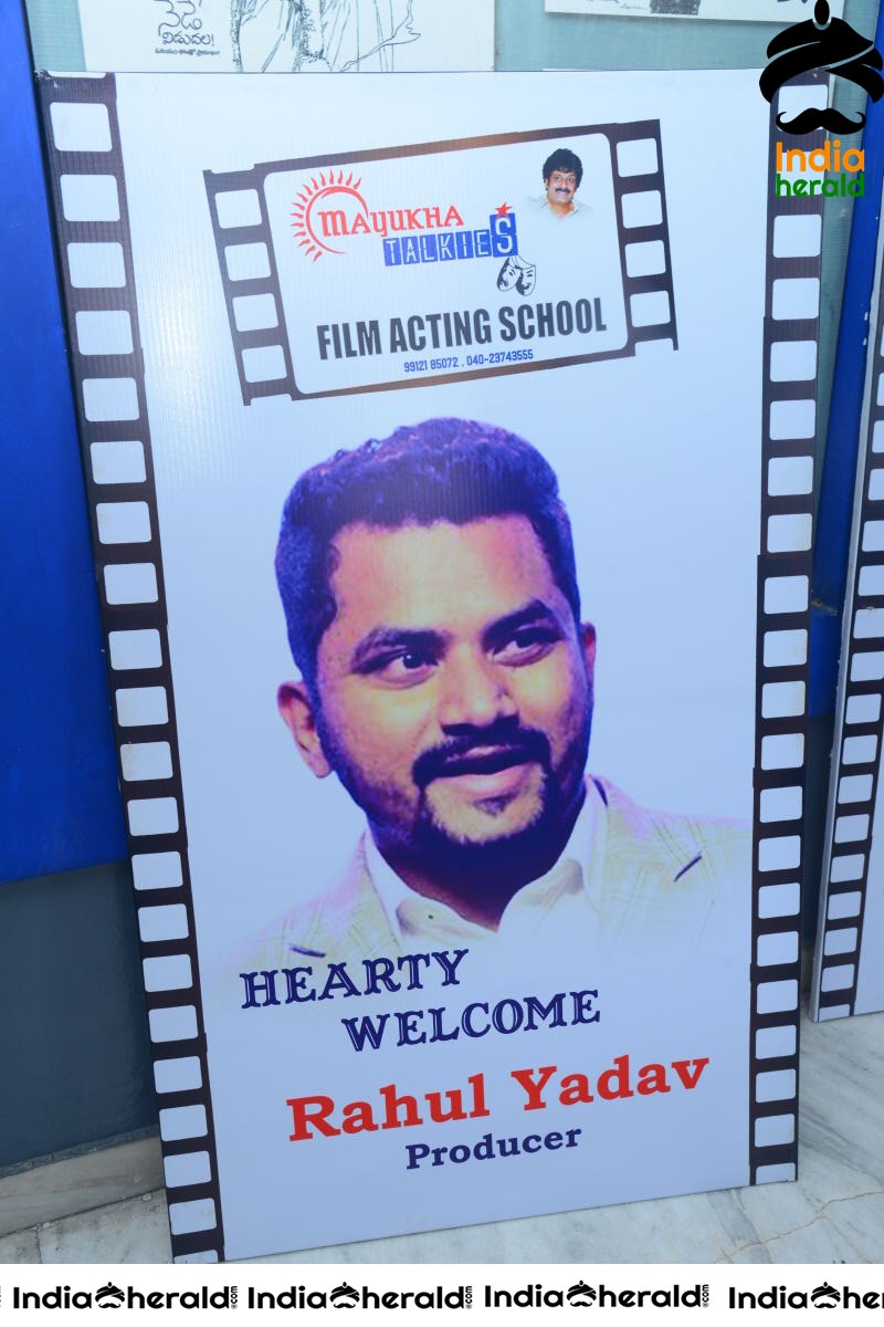 Uttj Mayukha Film Acting School Press meet Set 1