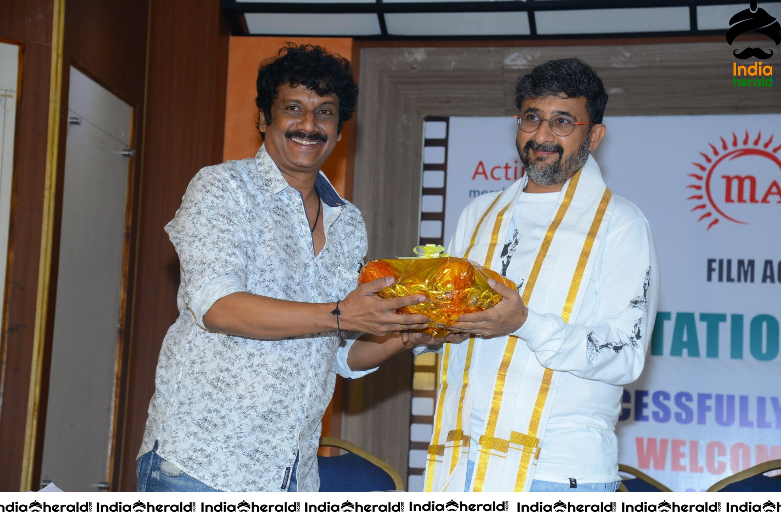 Uttj Mayukha Film Acting School Press meet Set 2