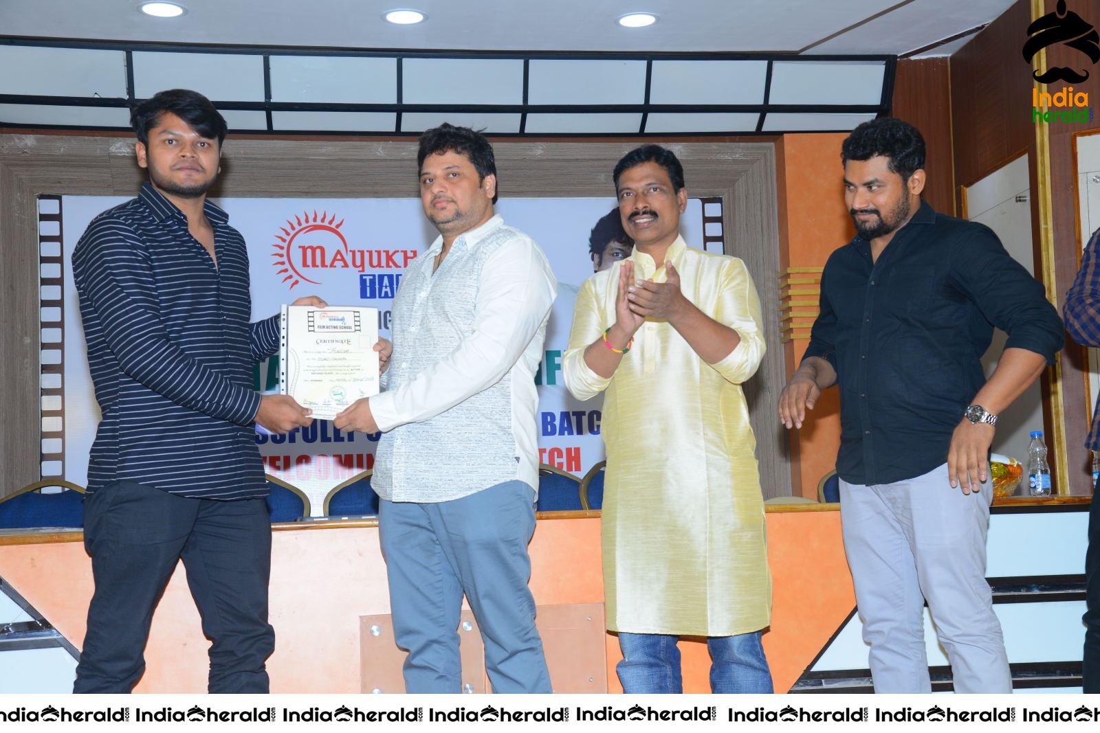 Uttj Mayukha Film Acting School Press meet Set 3