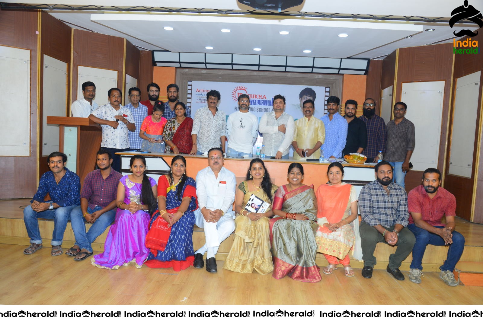 Uttj Mayukha Film Acting School Press meet Set 6