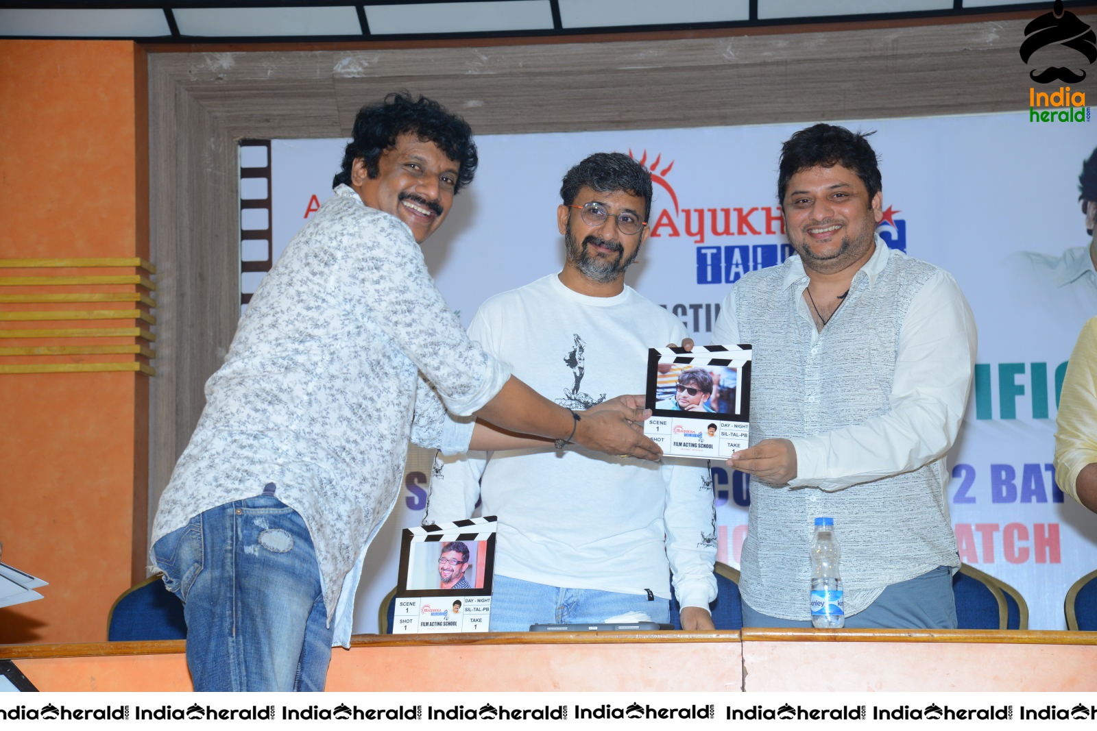 Uttj Mayukha Film Acting School Press meet Set 6