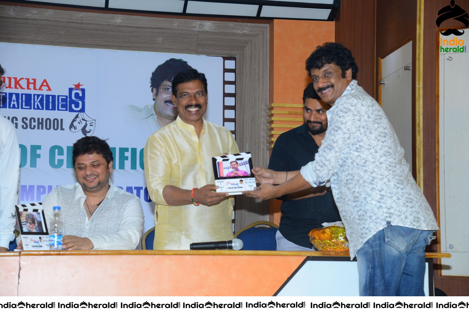 Uttj Mayukha Film Acting School Press meet Set 6