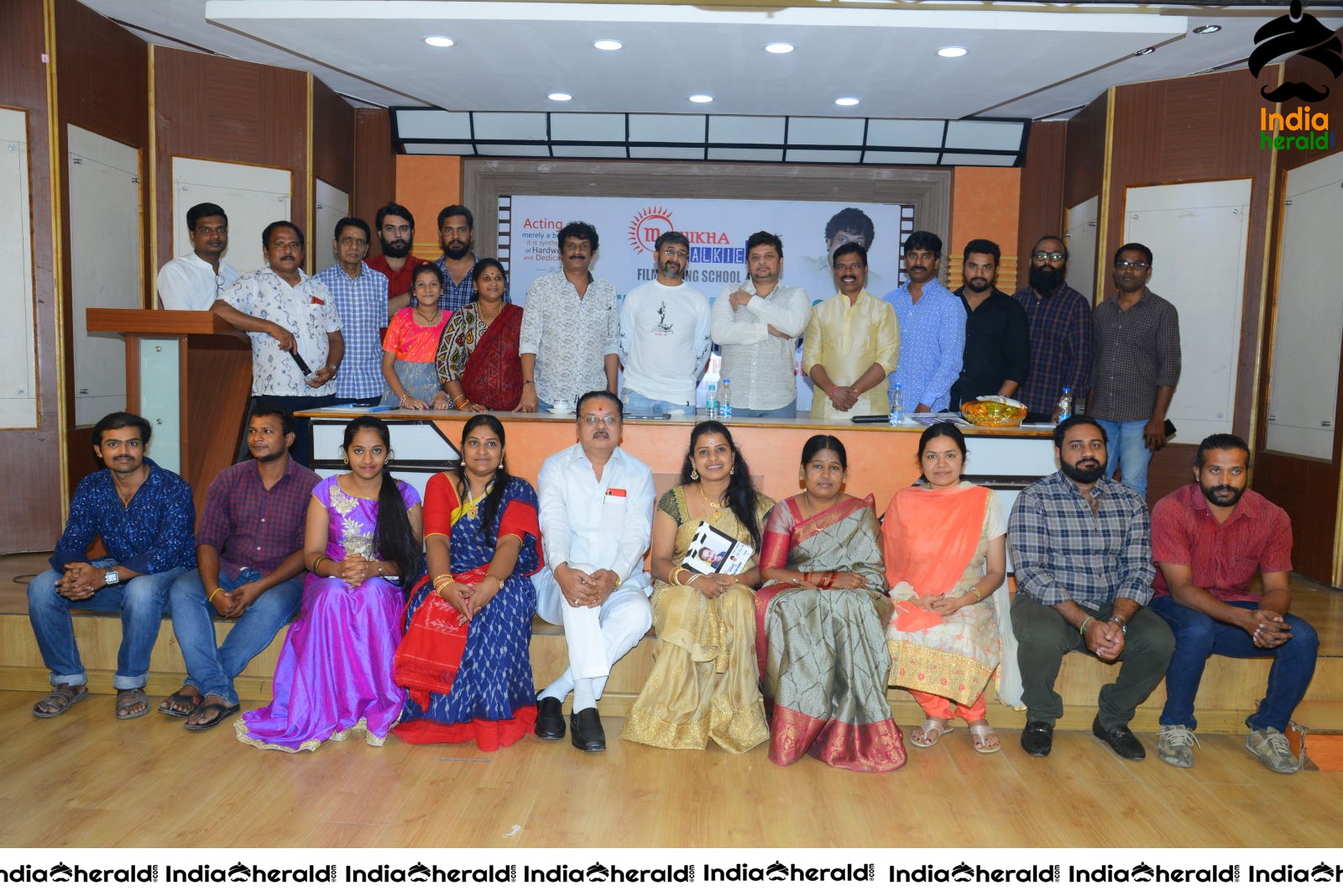 Uttj Mayukha Film Acting School Press meet Set 6