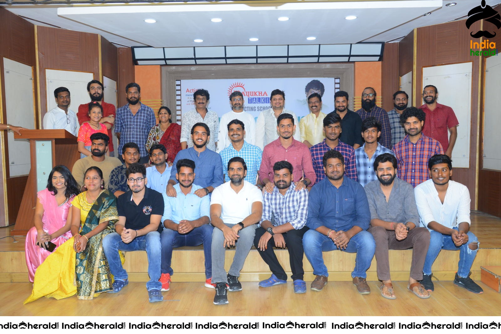 Uttj Mayukha Film Acting School Press meet Set 6