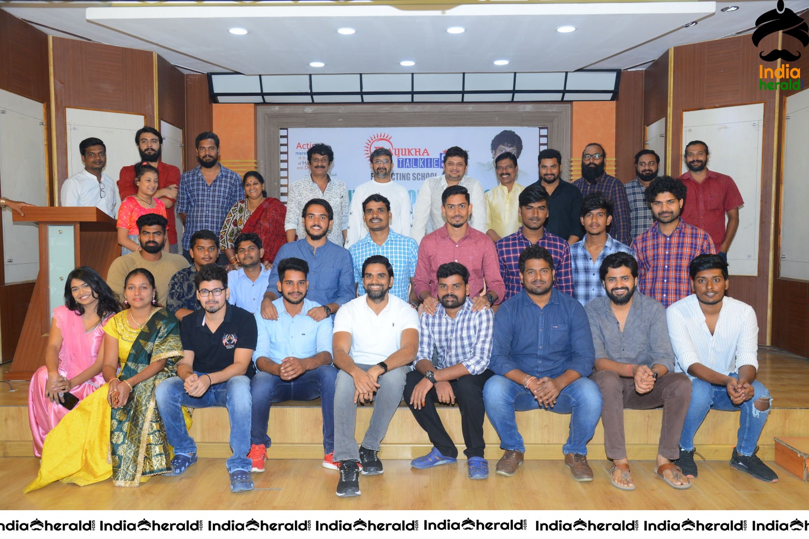 Uttj Mayukha Film Acting School Press meet Set 6