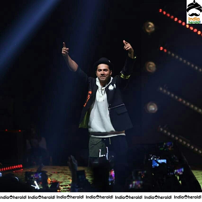 Varun Dhawan At Breezer Vivid Shuffle Hip Hop Dance Festival