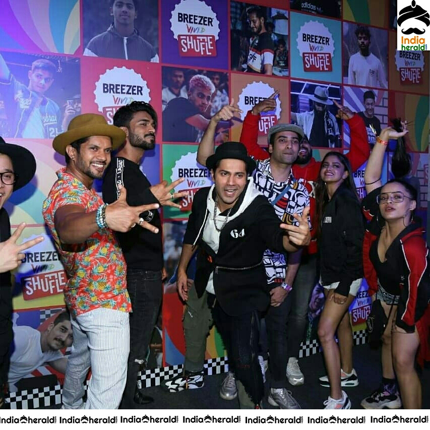 Varun Dhawan At Breezer Vivid Shuffle Hip Hop Dance Festival