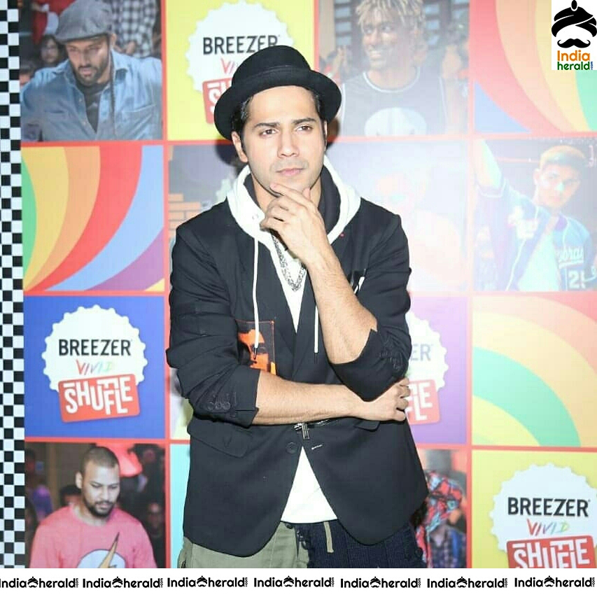 Varun Dhawan At Breezer Vivid Shuffle Hip Hop Dance Festival