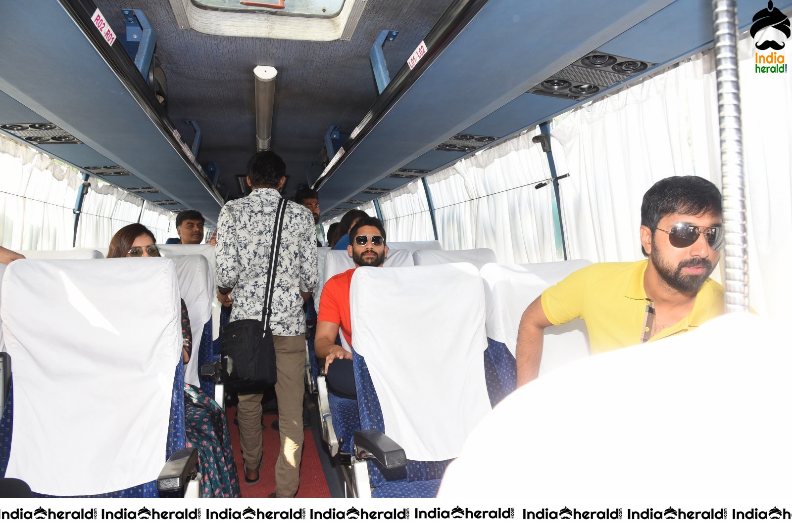 Venky Mama Team starts their Bus Tour Set 3