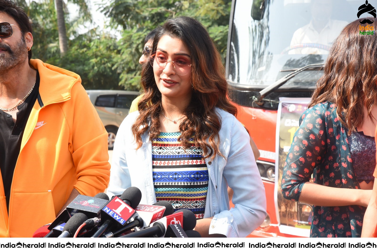 Venky Mama Team starts their Bus Tour Set 3