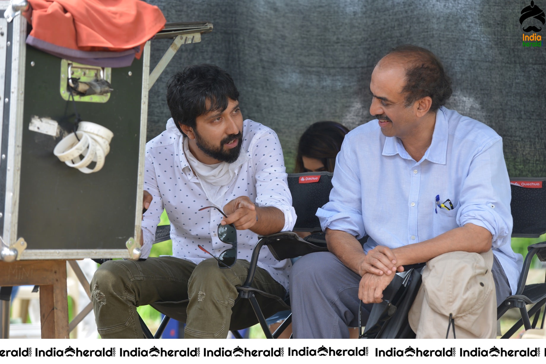 Venky Mama Unseen Shooting Spot Stills