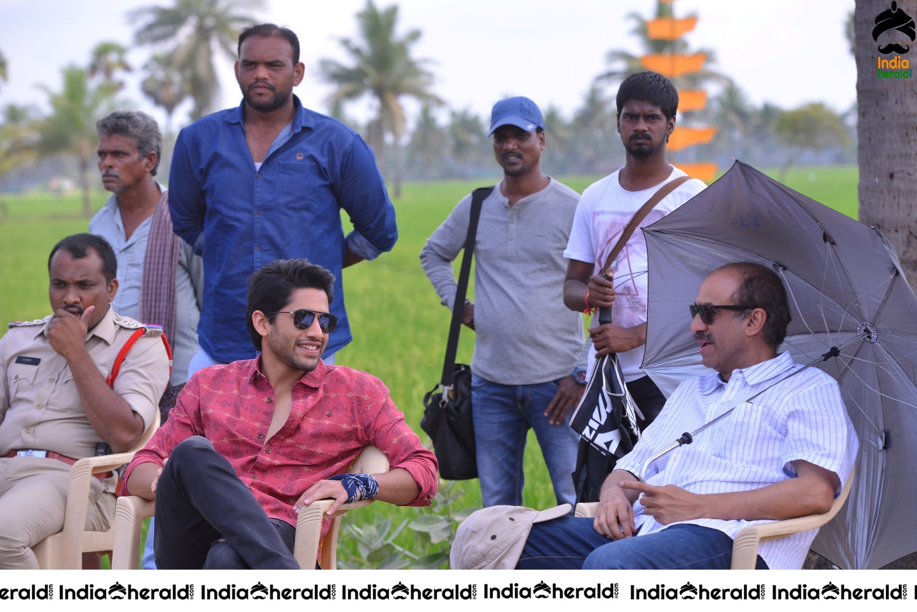 Venky Mama Unseen Shooting Spot Stills