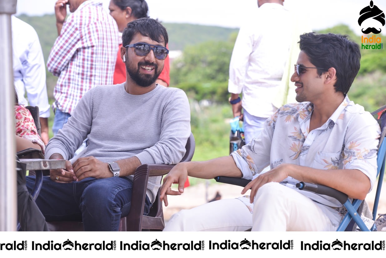 Venky Mama Unseen Shooting Spot Stills